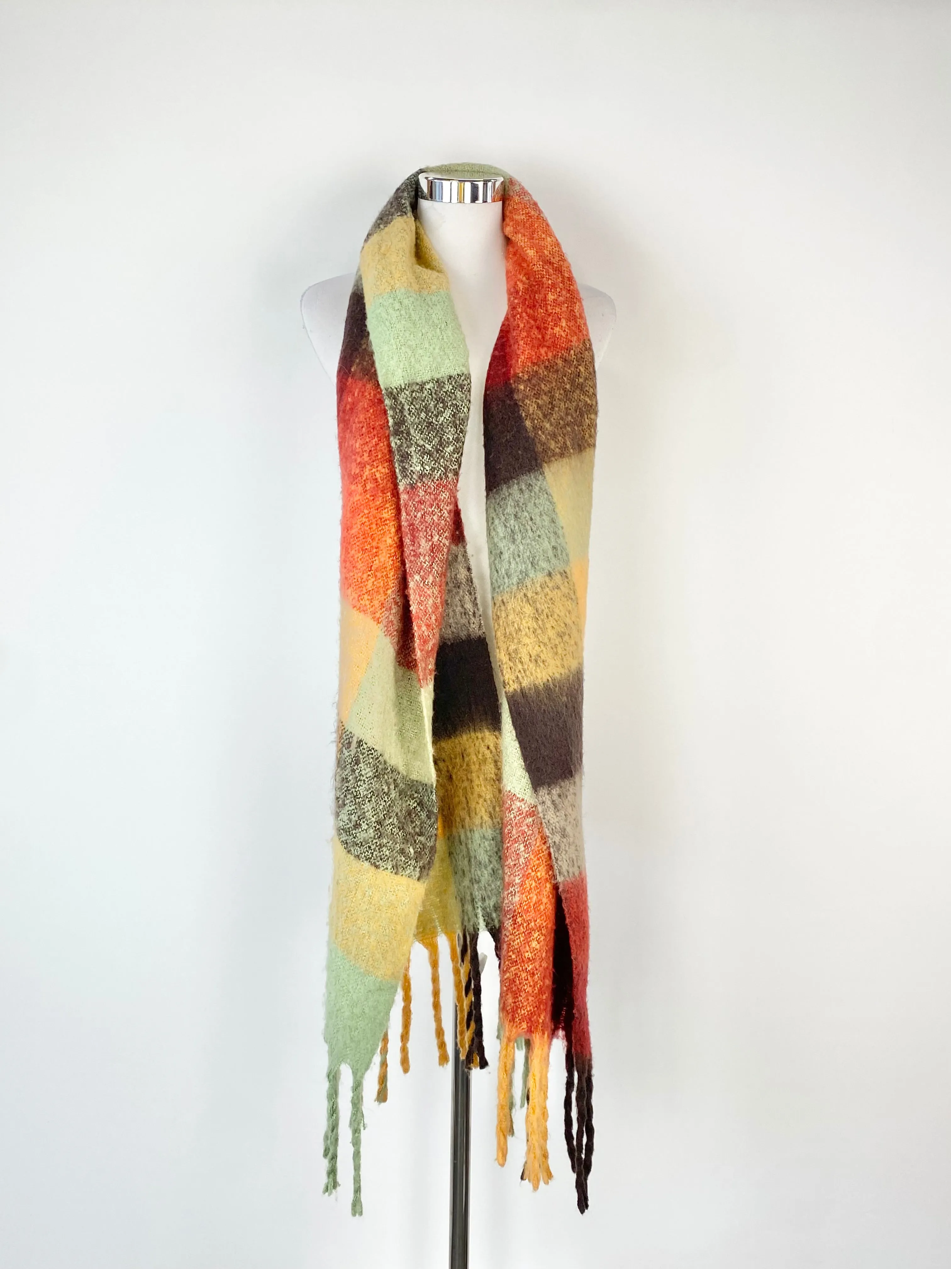 Acne Studios Large Plaid Scarf
