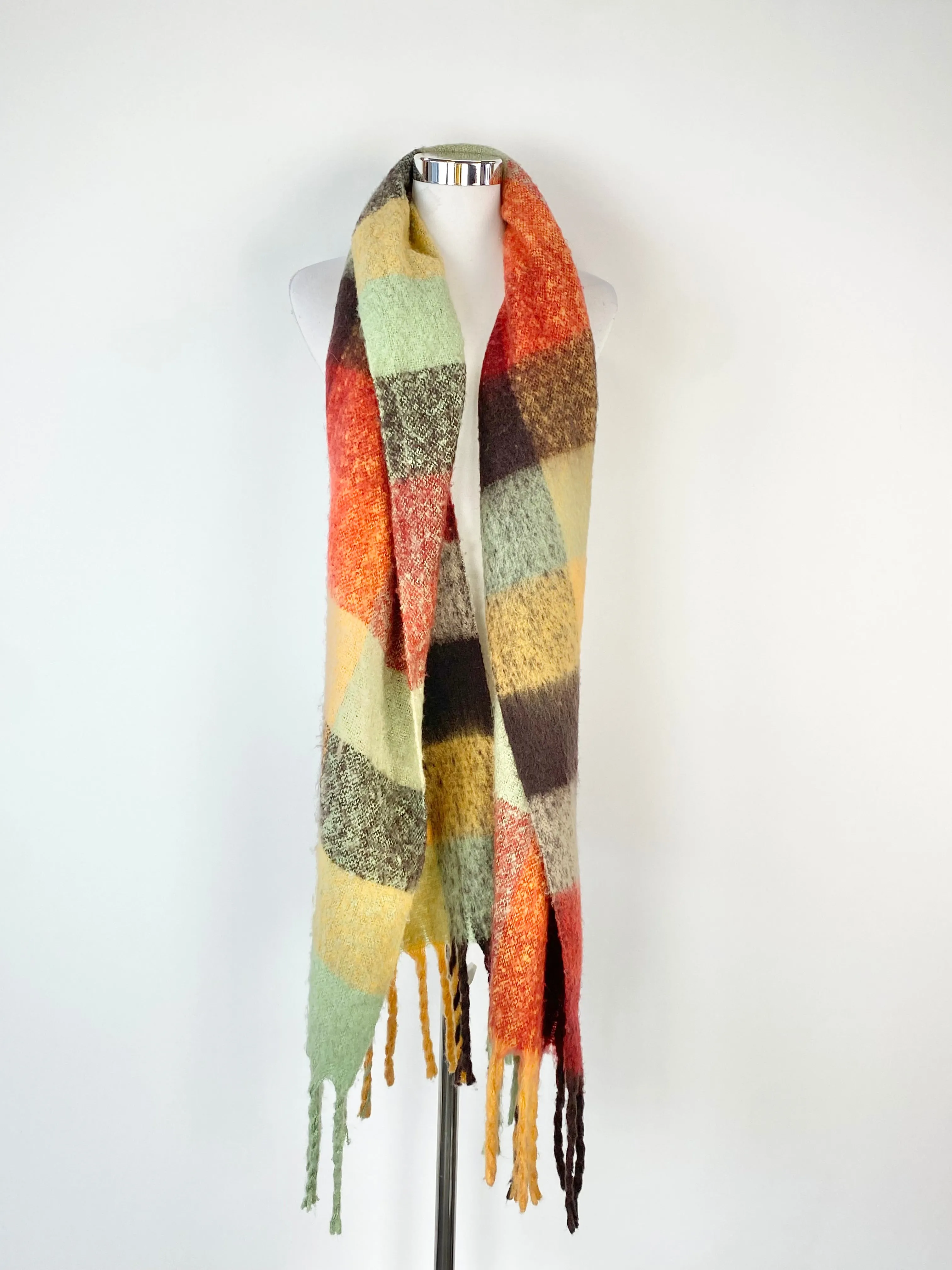 Acne Studios Large Plaid Scarf