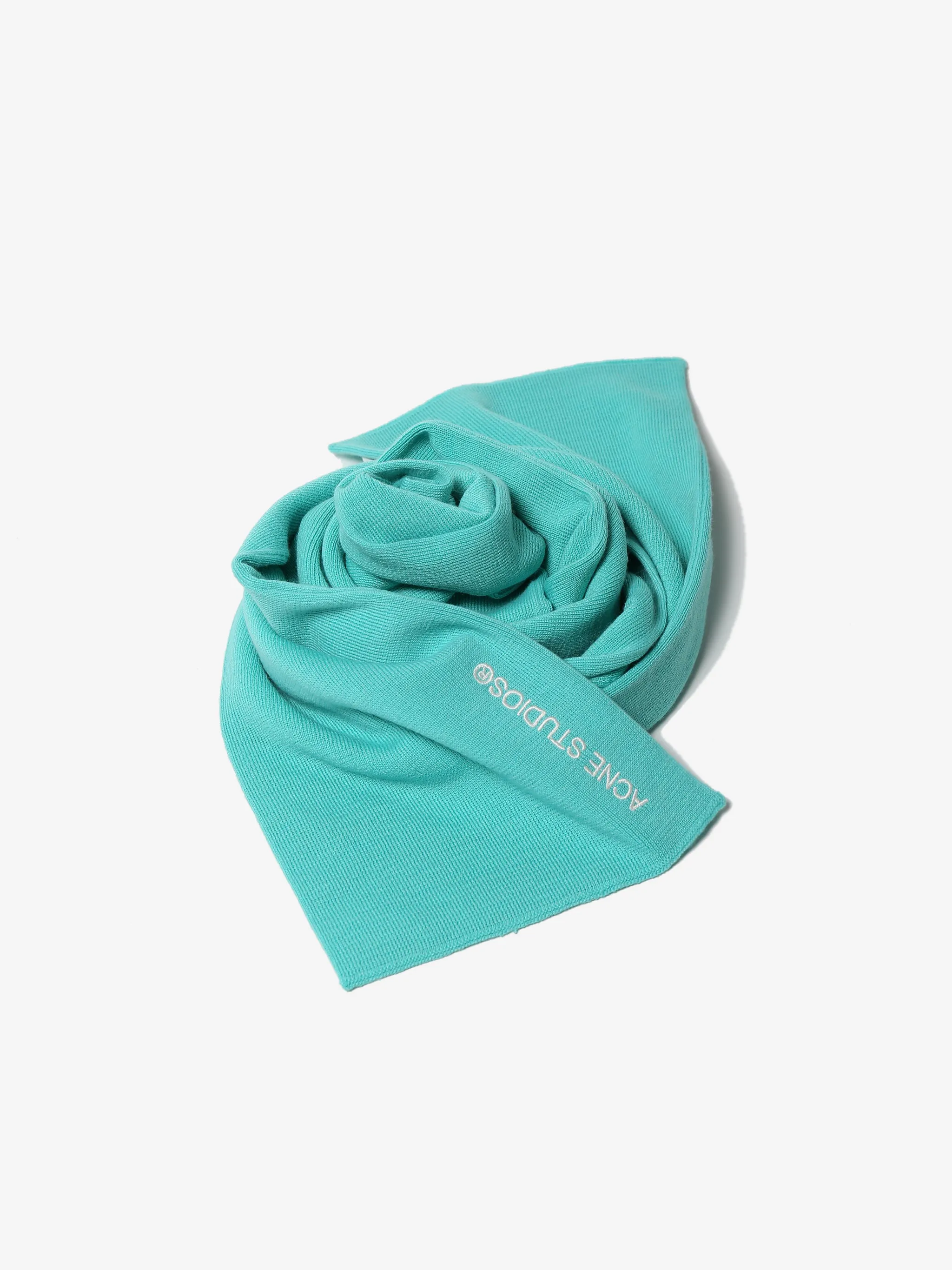 ACNE STUDIOS - Unisex Logo Embroidered Scarf