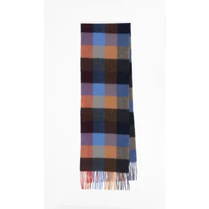Alan Paine Elmton Lambswool Scarf (30 x 200cm) - Amber