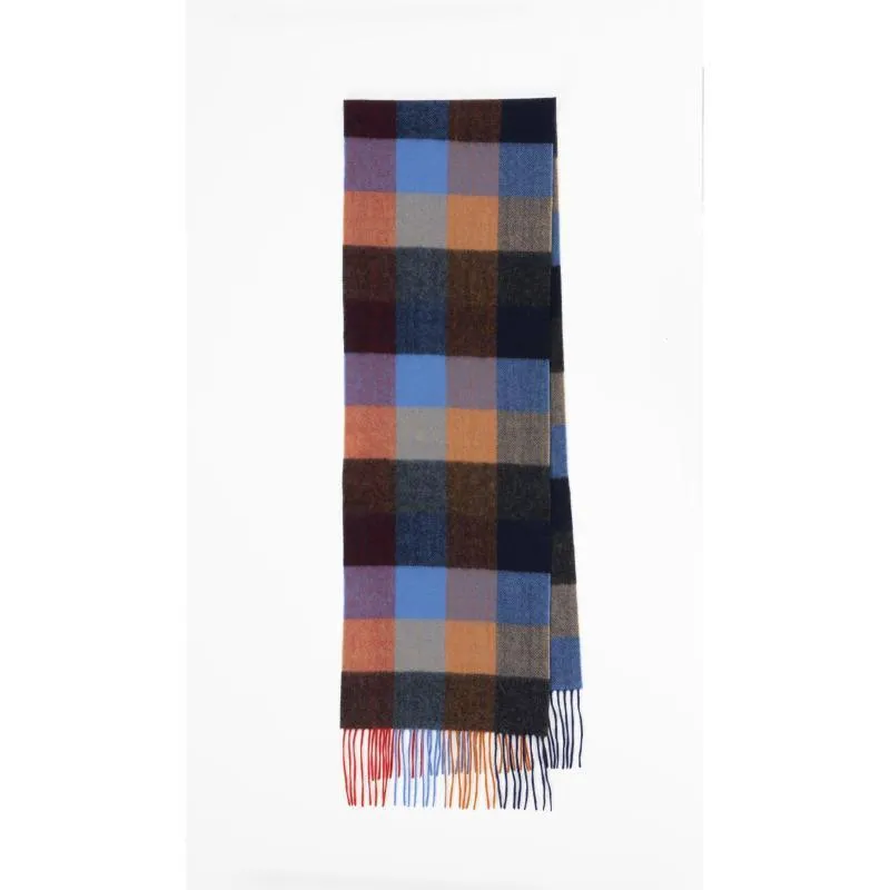 Alan Paine Elmton Lambswool Scarf (30 x 200cm) - Amber