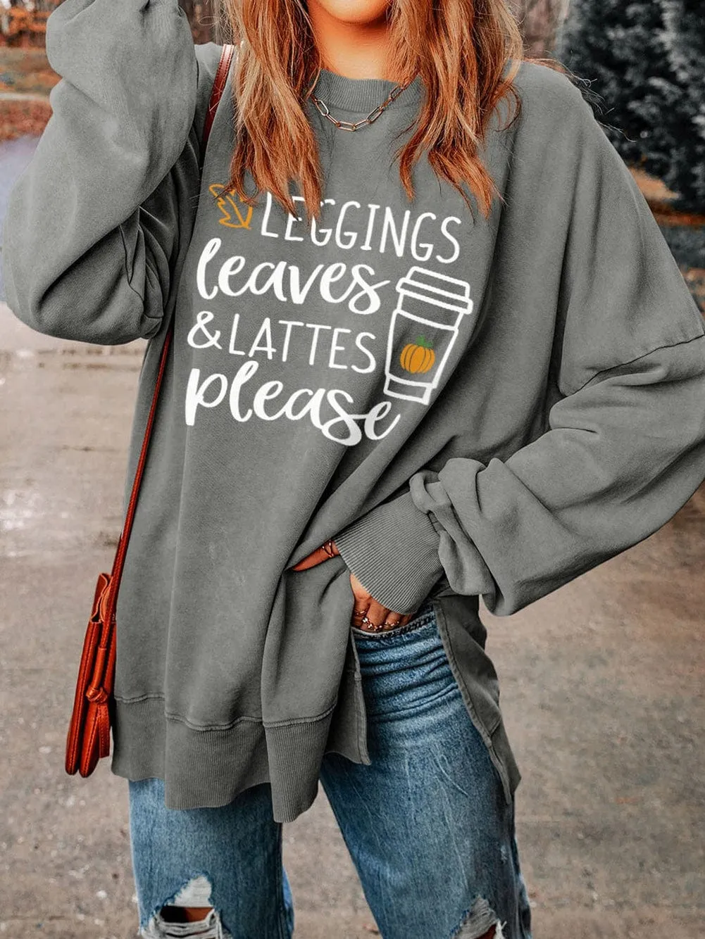 Autumnal Graphic Sweatshirt