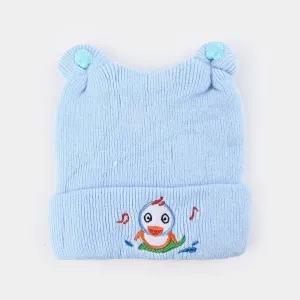 Baby Winter Cap/Hat  Duck Embroidered | 6M 