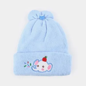 Baby Winter Cap/Hat  Elephant Embroidered | 6M 