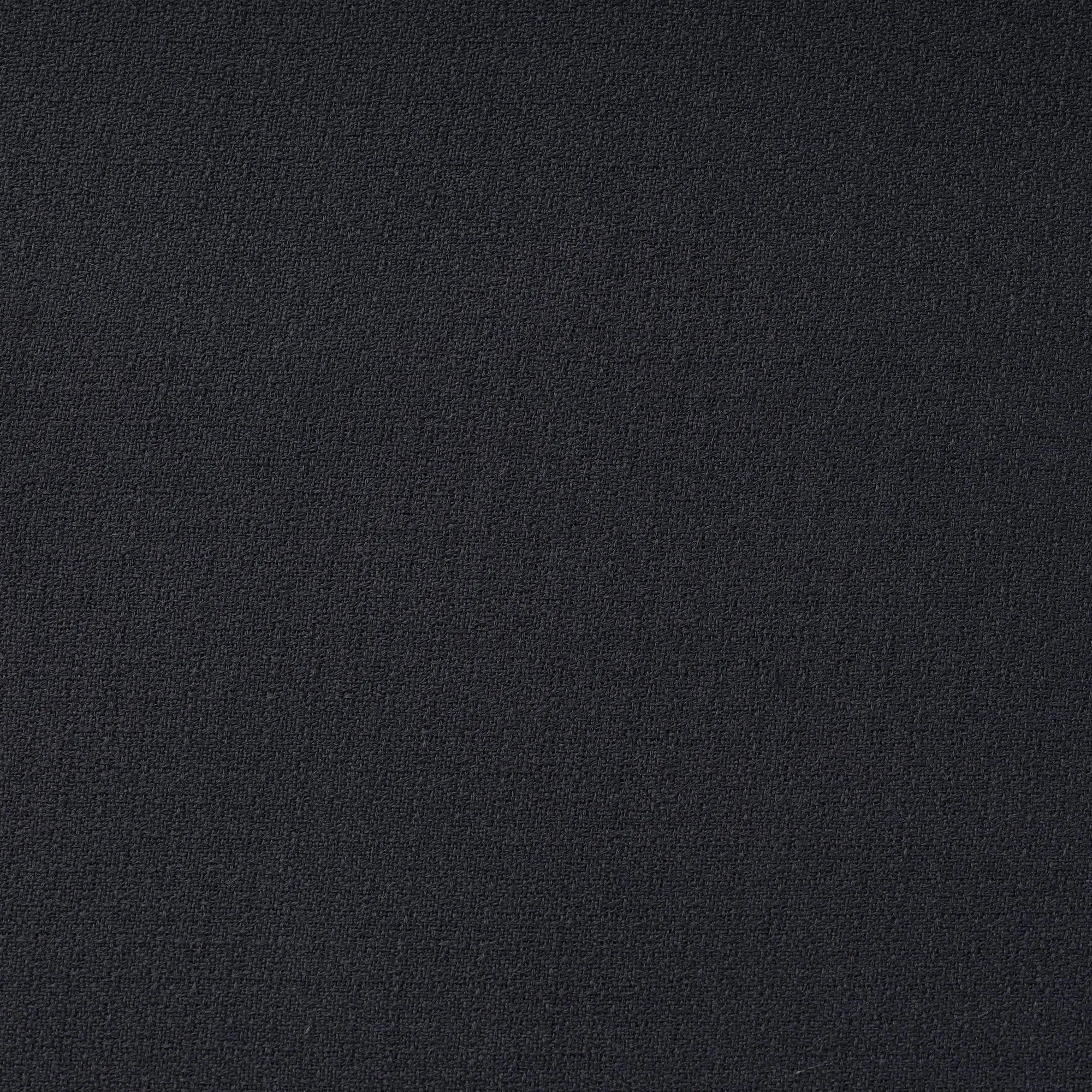 Black - Kumaun Handwoven Merino Woolen Fabric