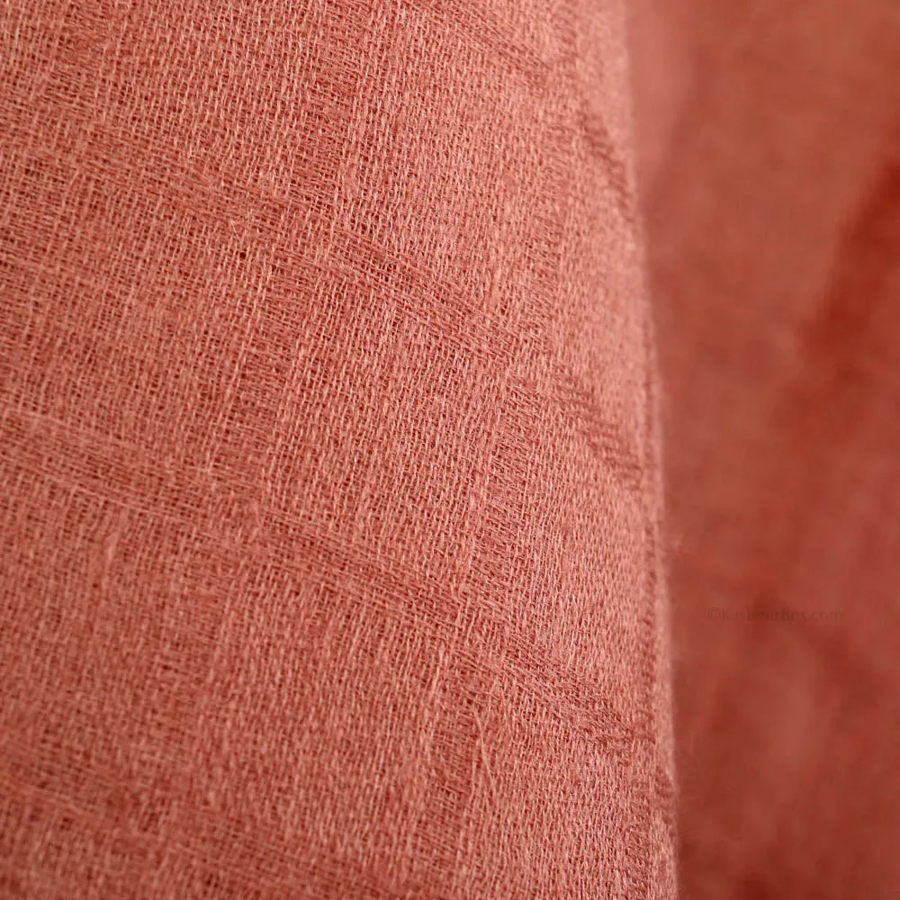 Brown Squared Woolen Shawl