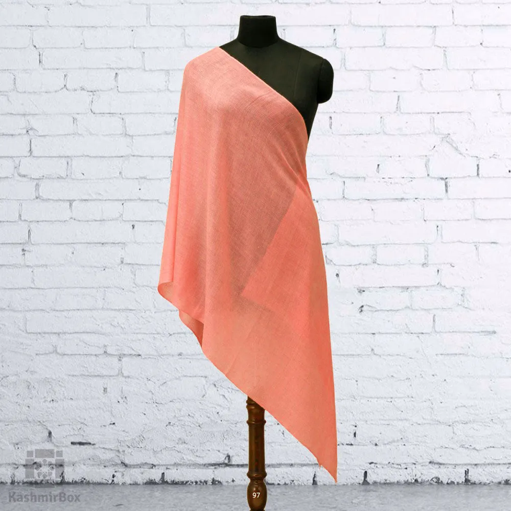 Brown Squared Woolen Shawl