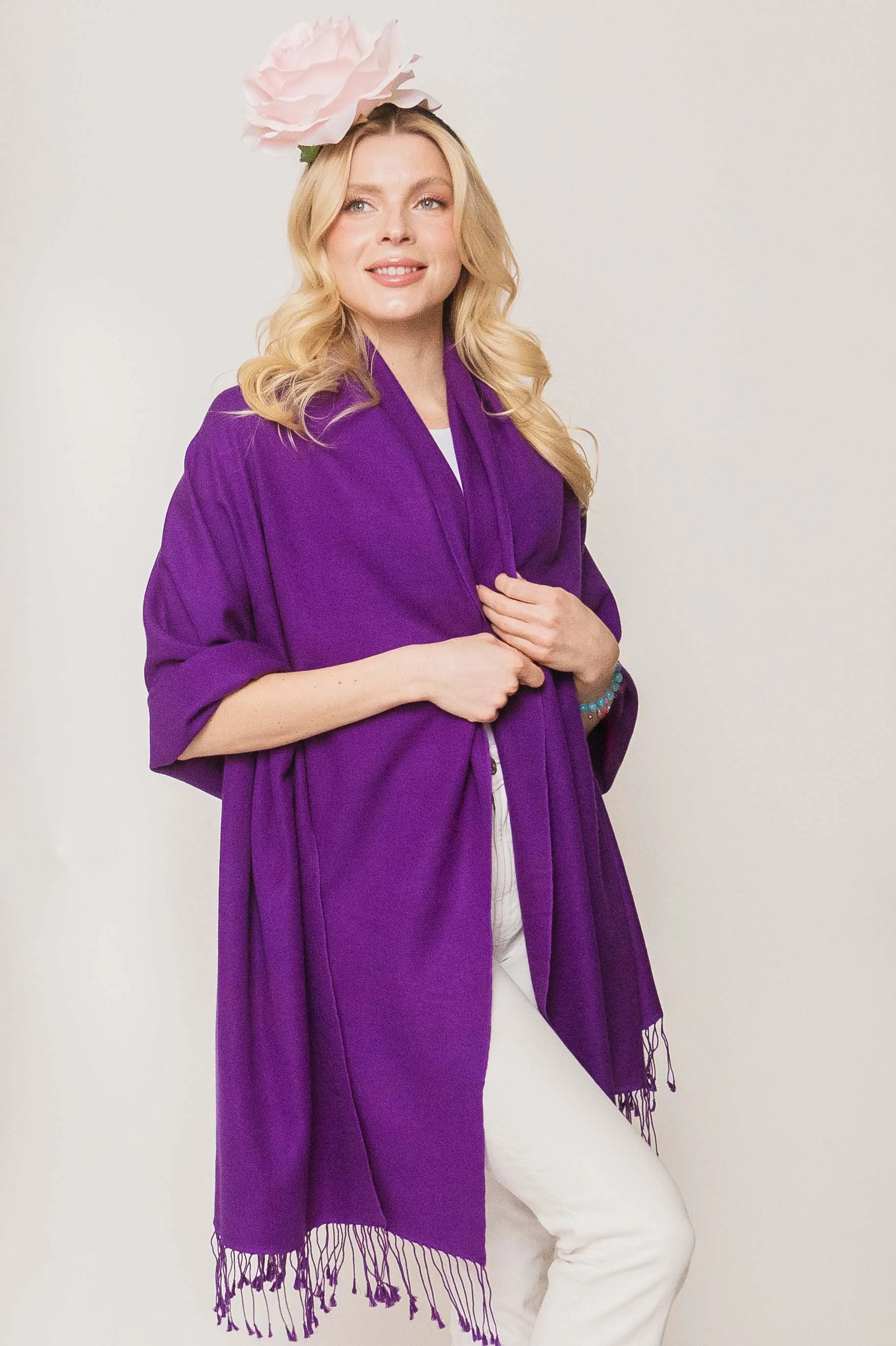 Classic Pashmina Shawl - Winter Sale 50% Off - At checkout use code Winter50%