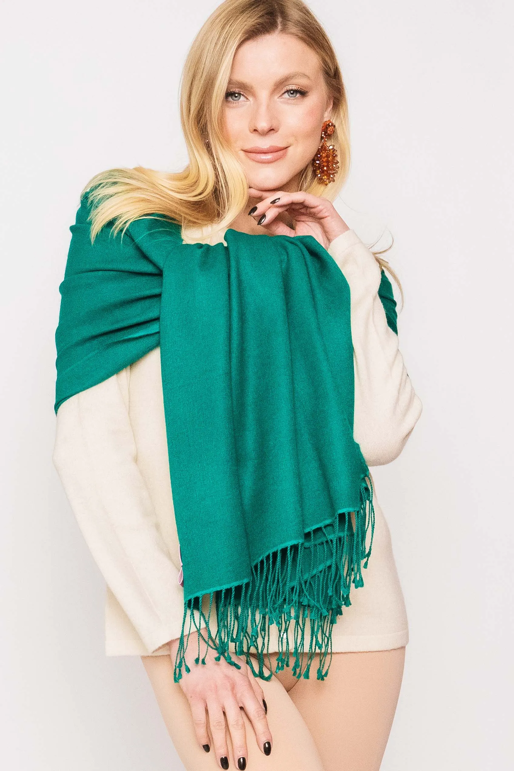 Classic Pashmina Shawl - Winter Sale 50% Off - At checkout use code Winter50%