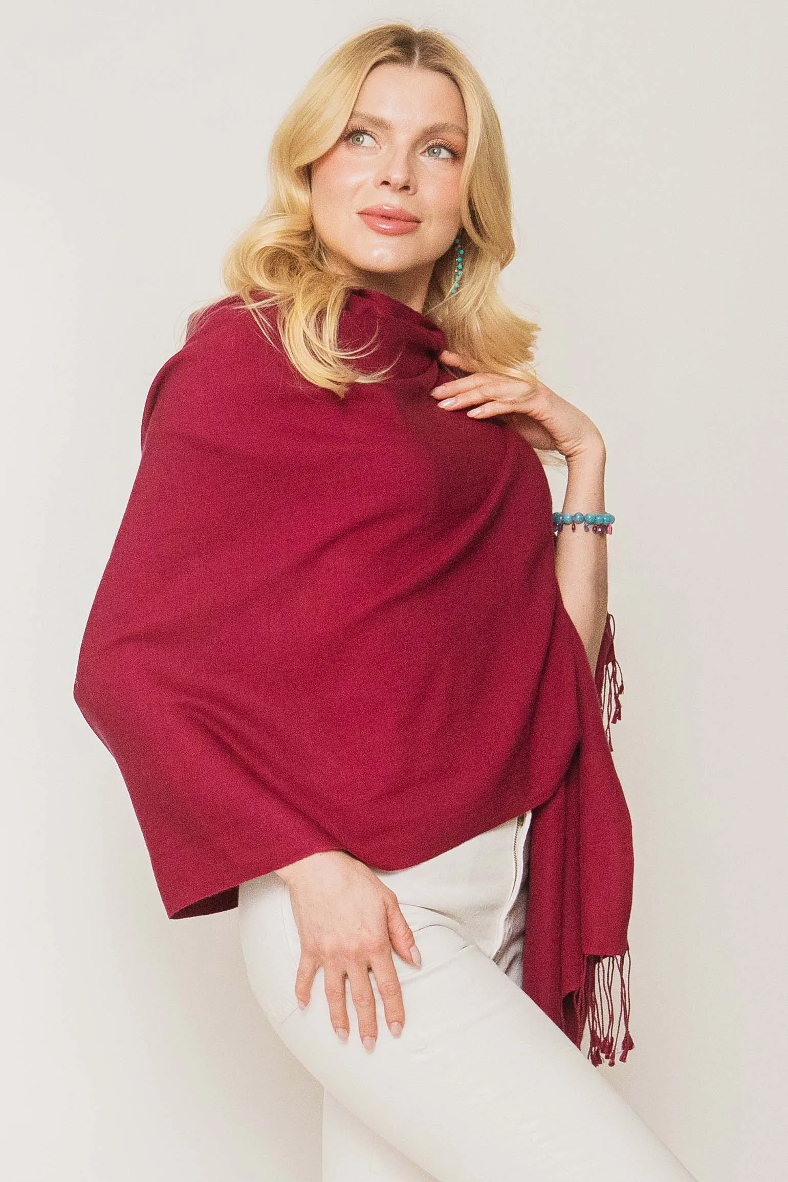 Classic Pashmina Shawl - Winter Sale 50% Off - At checkout use code Winter50%