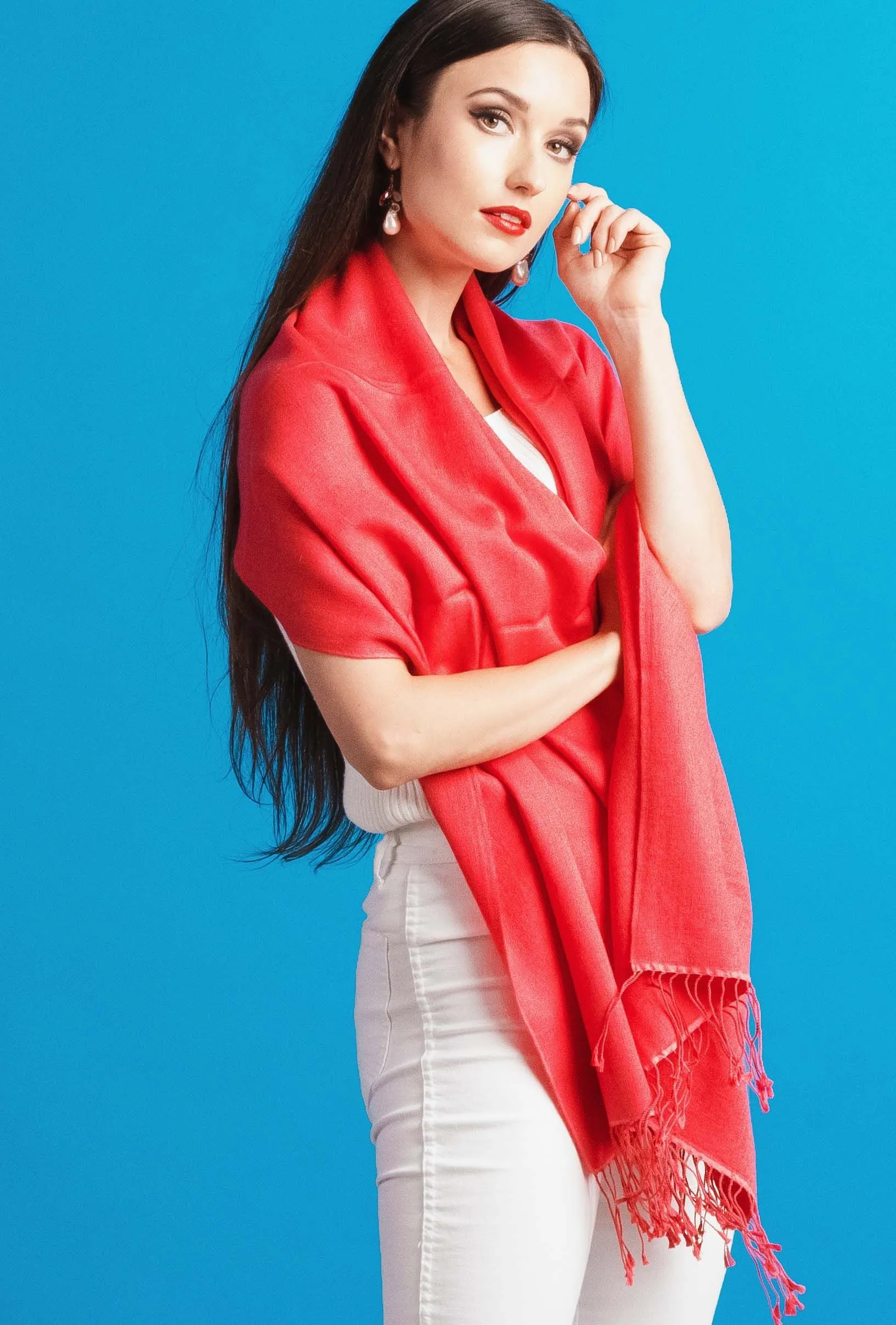 Classic Pashmina Shawl - Winter Sale 50% Off - At checkout use code Winter50%