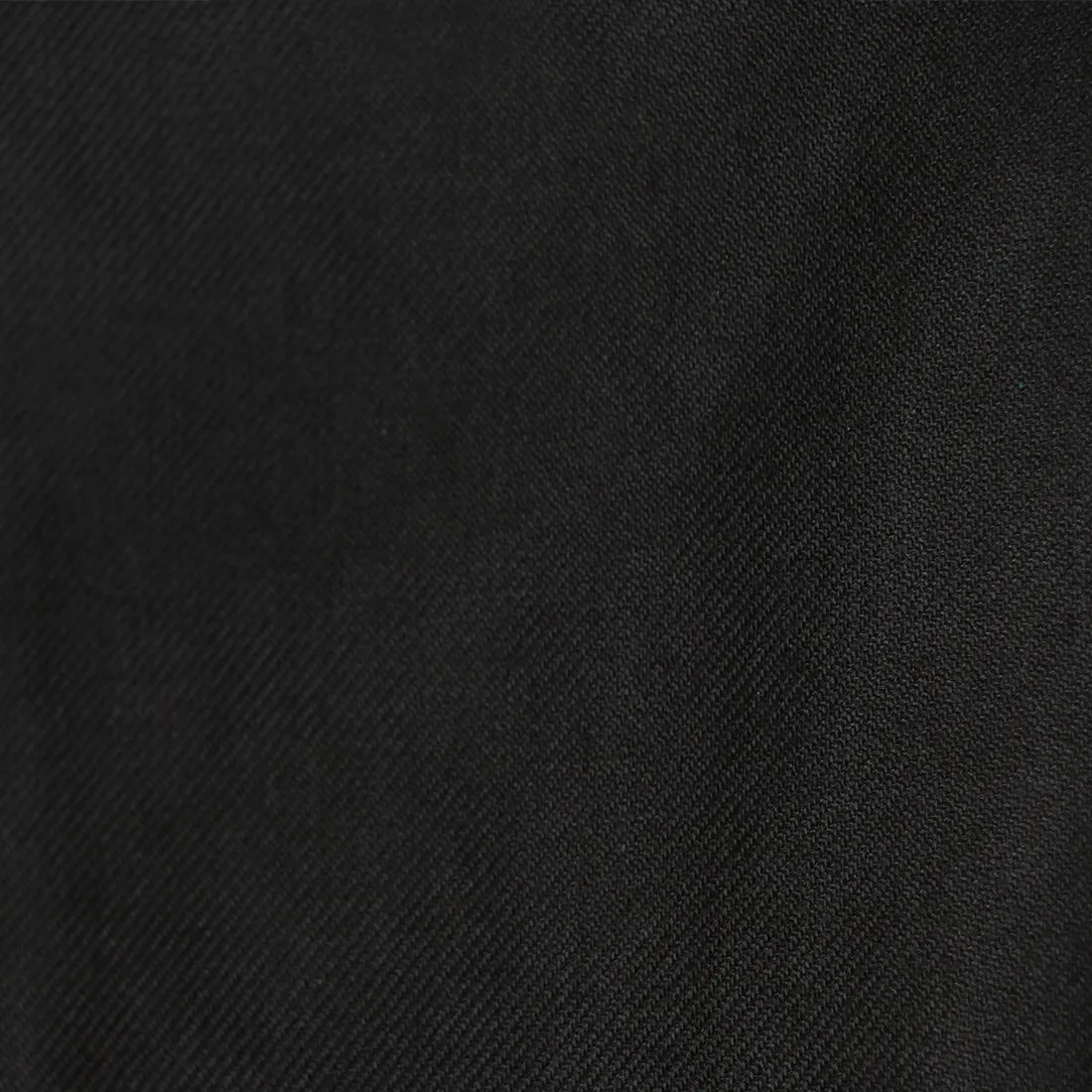 CONTEMPORARY SOLID BLACK ACRYLIC SCARF