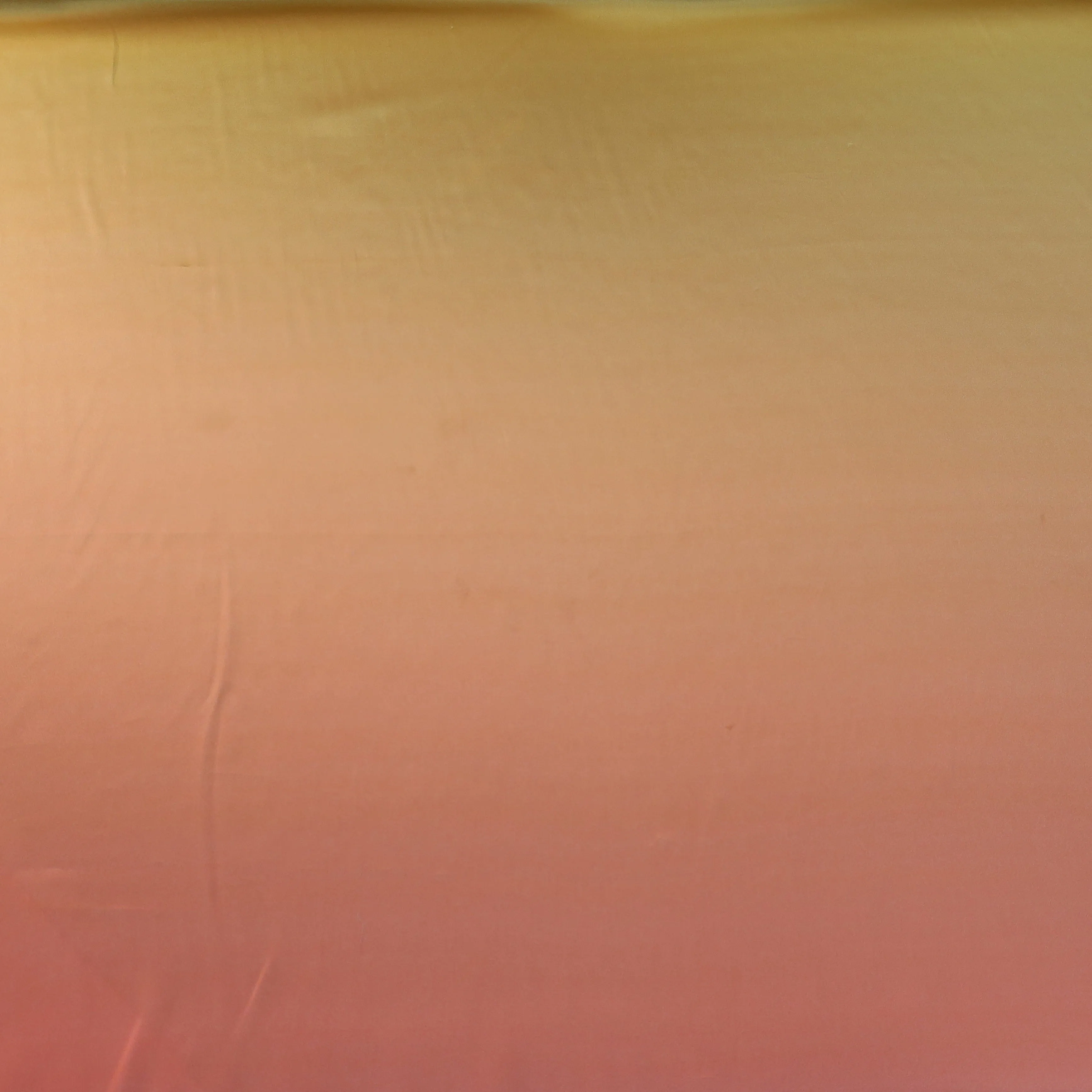Coral Ombre Printed Silk Charmeuse Fabric