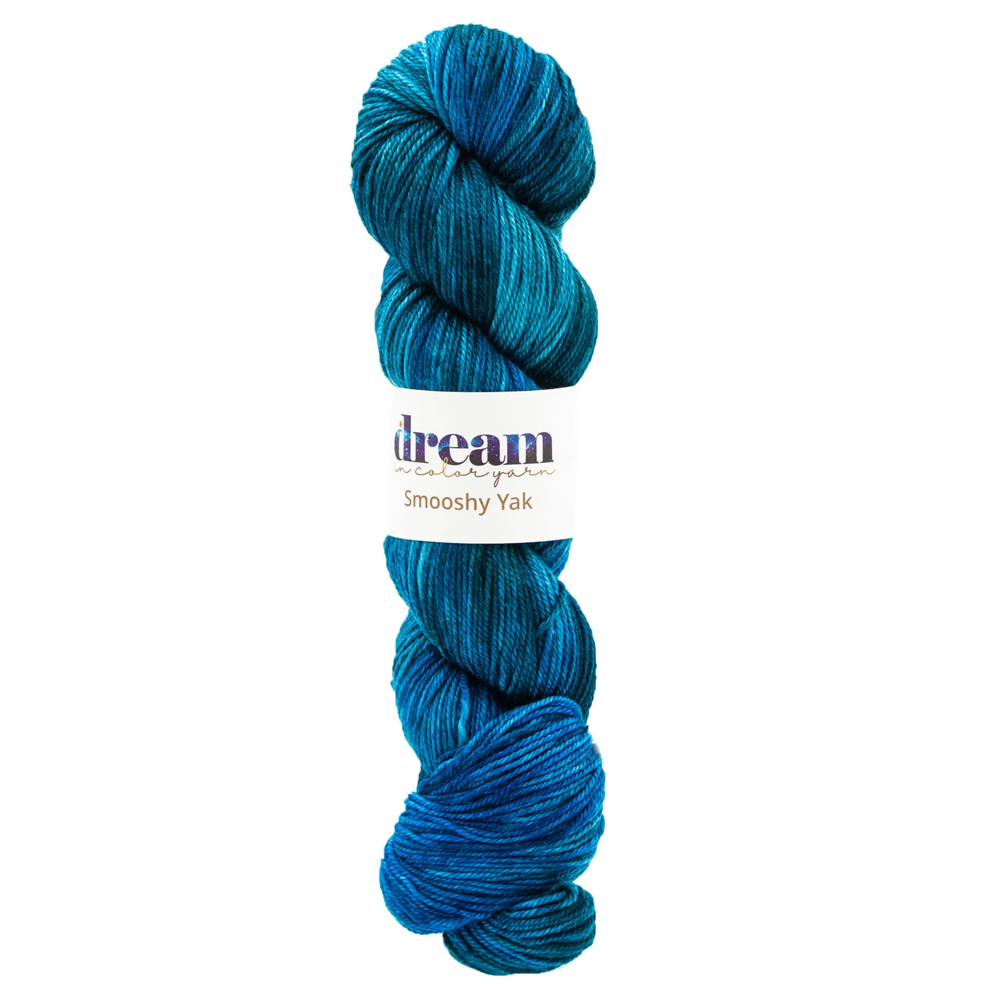 Dream in Color Smooshy Yak Yarn - Bluefish