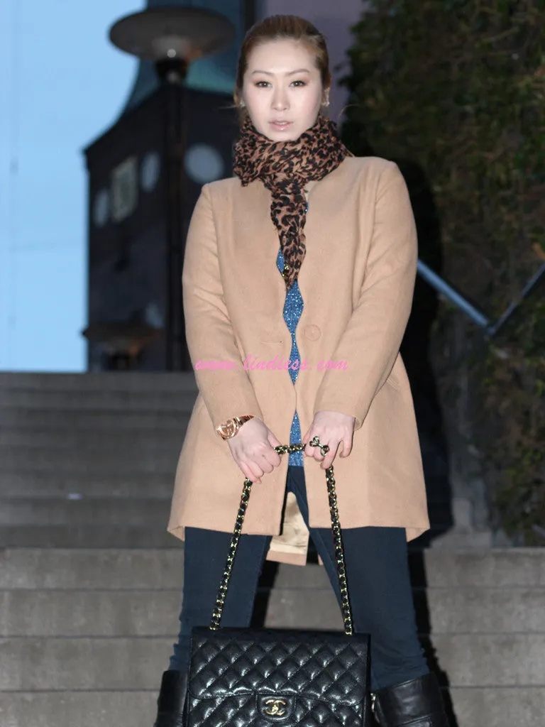 FALL LEOPARD SCARF