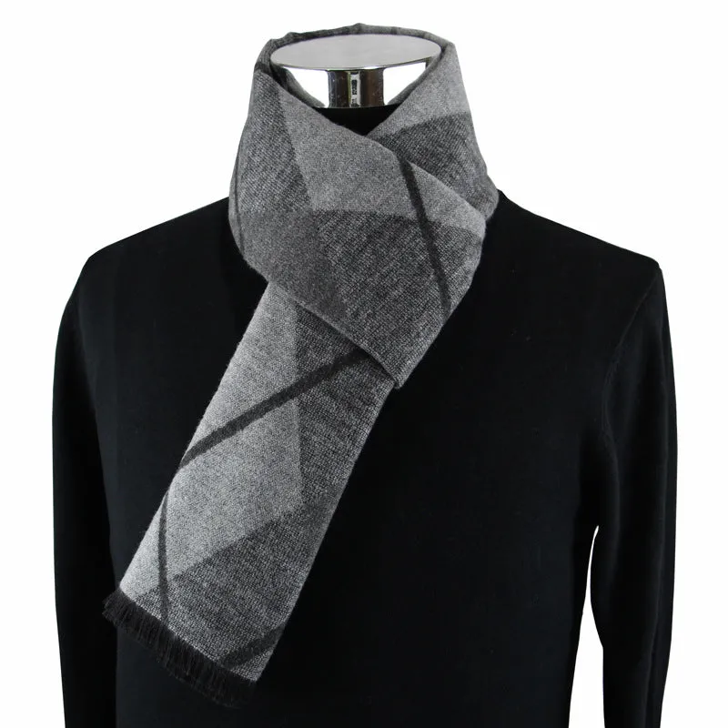 FRINGED CASHMERE SCARF