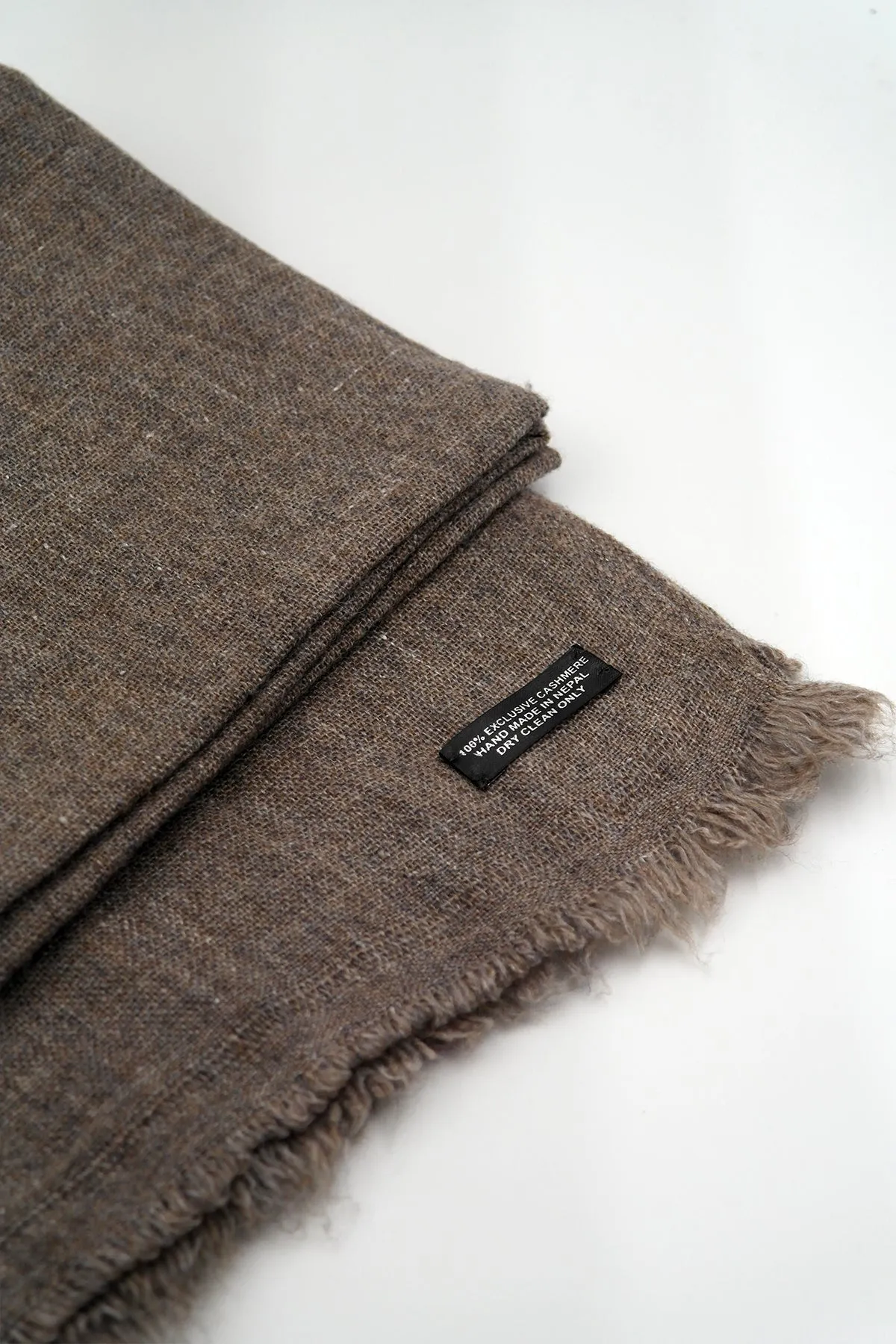 High Quality Brown Pashmina Shawl