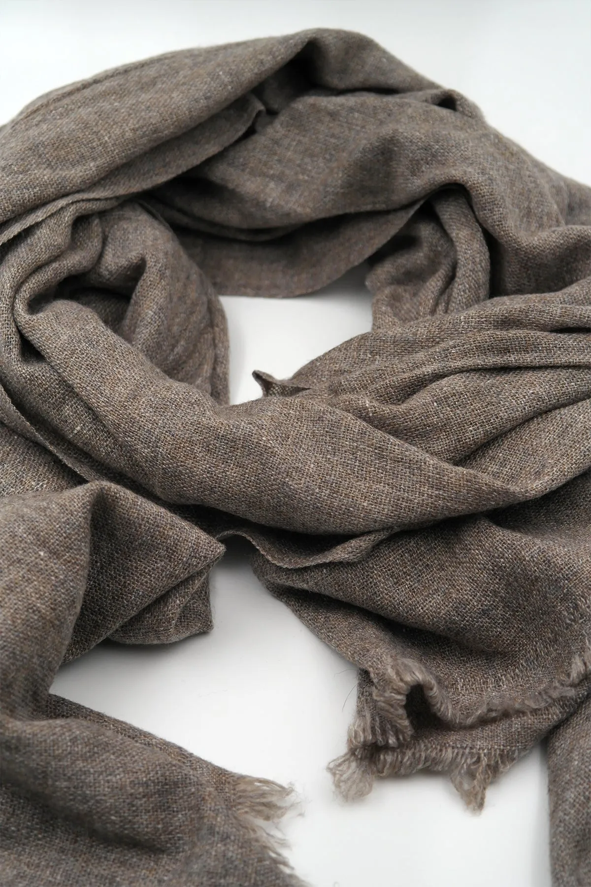 High Quality Brown Pashmina Shawl