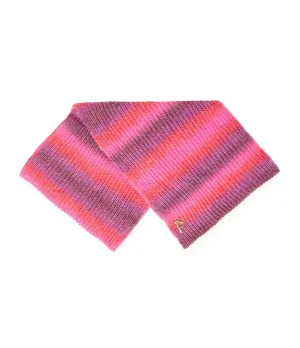Karl Lagerfeld rainbow thread scarf, purple