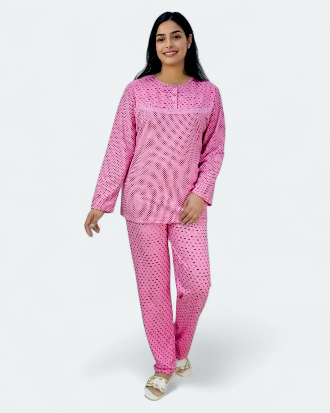 Ladies Classic Floral printed Pajama Set