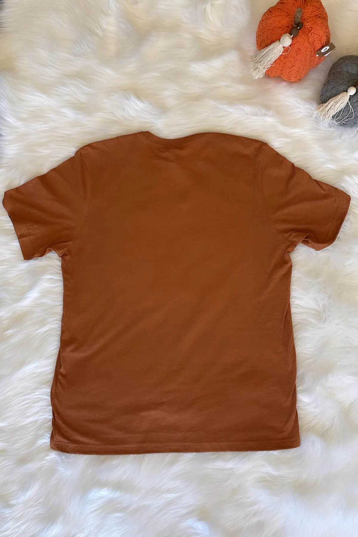 Leopard Pumpkin Graphic Short Sleeve Tee