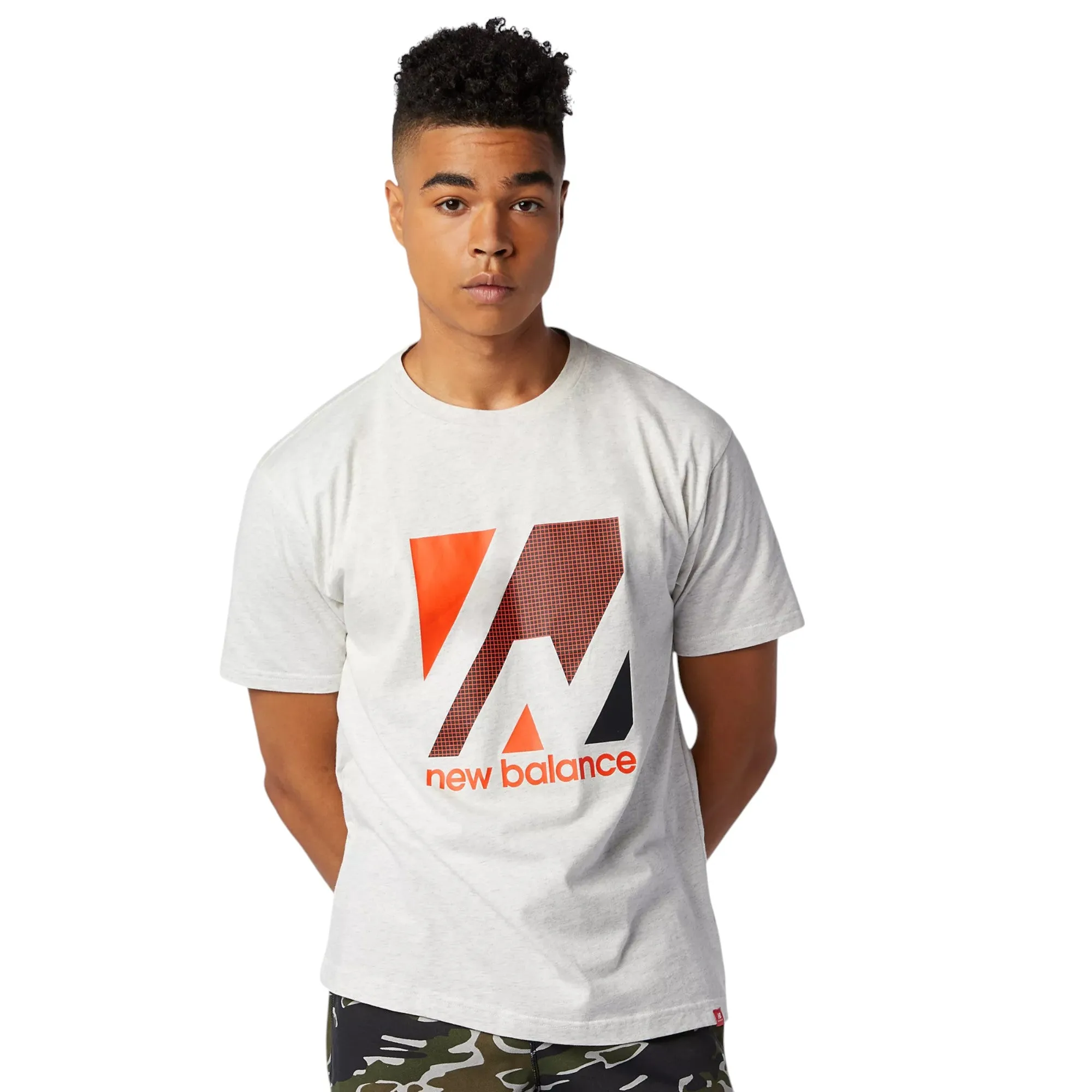 New Balance Essentials Terrain Tremont T Shirt - Off White