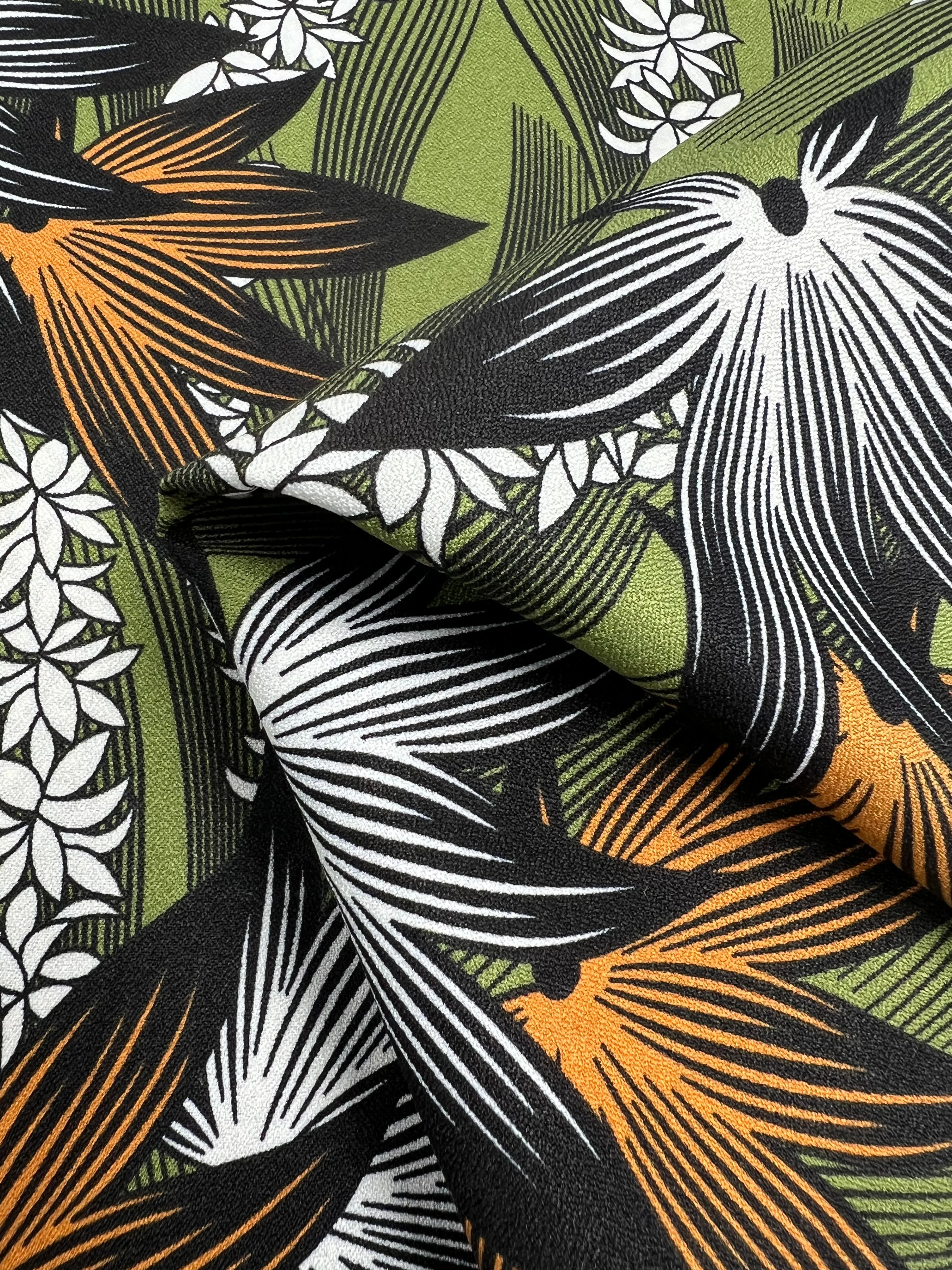Printed Crepe - Wild Hemp - 150cm