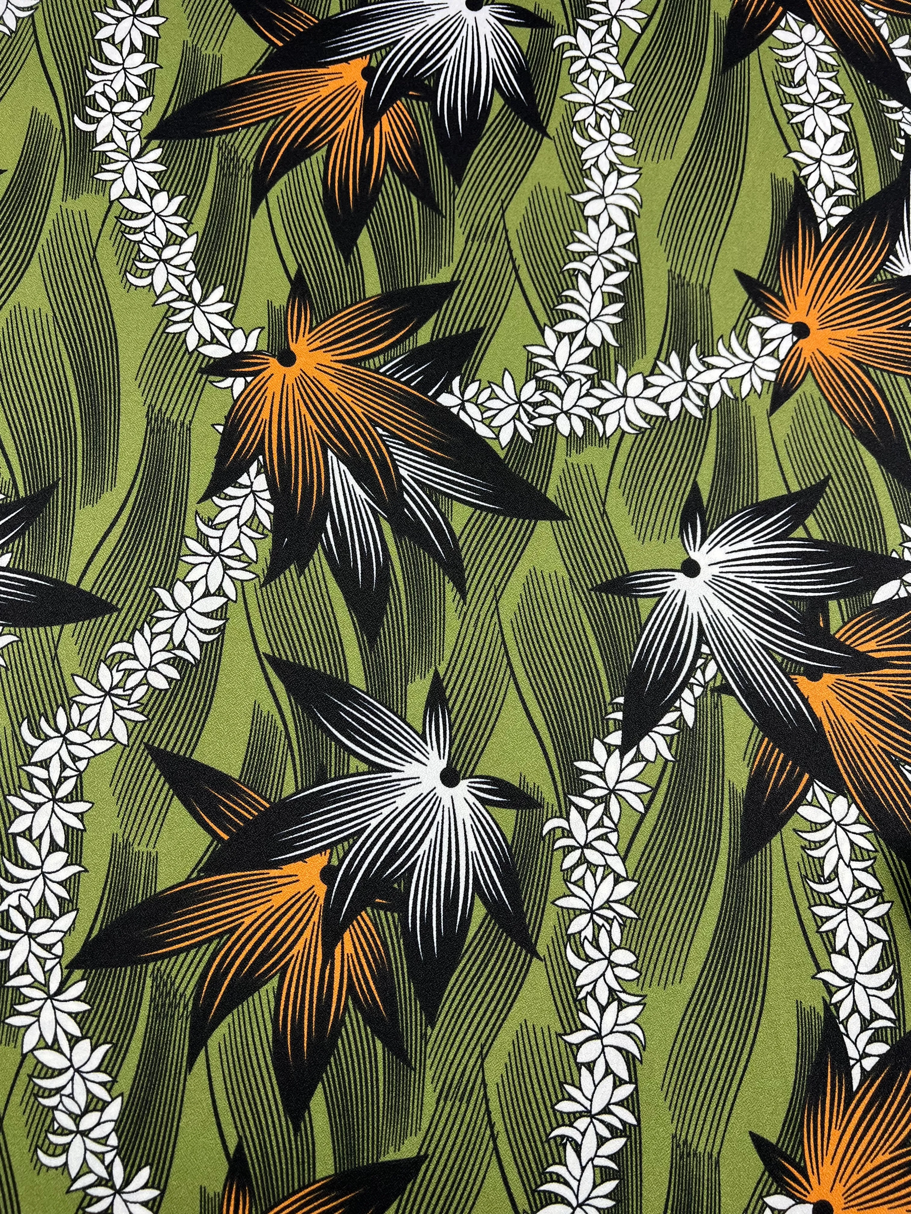Printed Crepe - Wild Hemp - 150cm