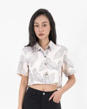 Printed Floral Short Sleeve Shirt (Printed)