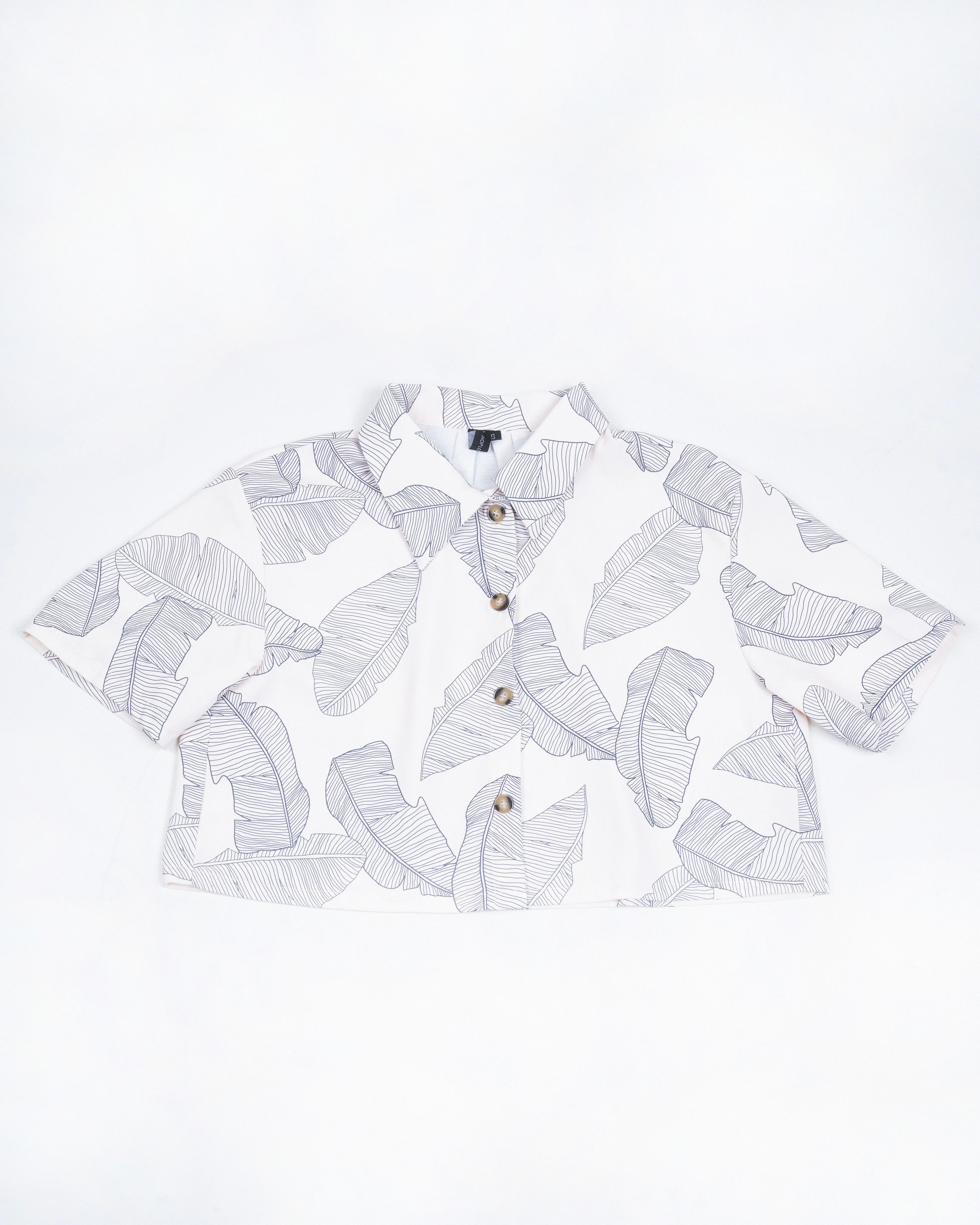 Printed Floral Short Sleeve Shirt (Printed)