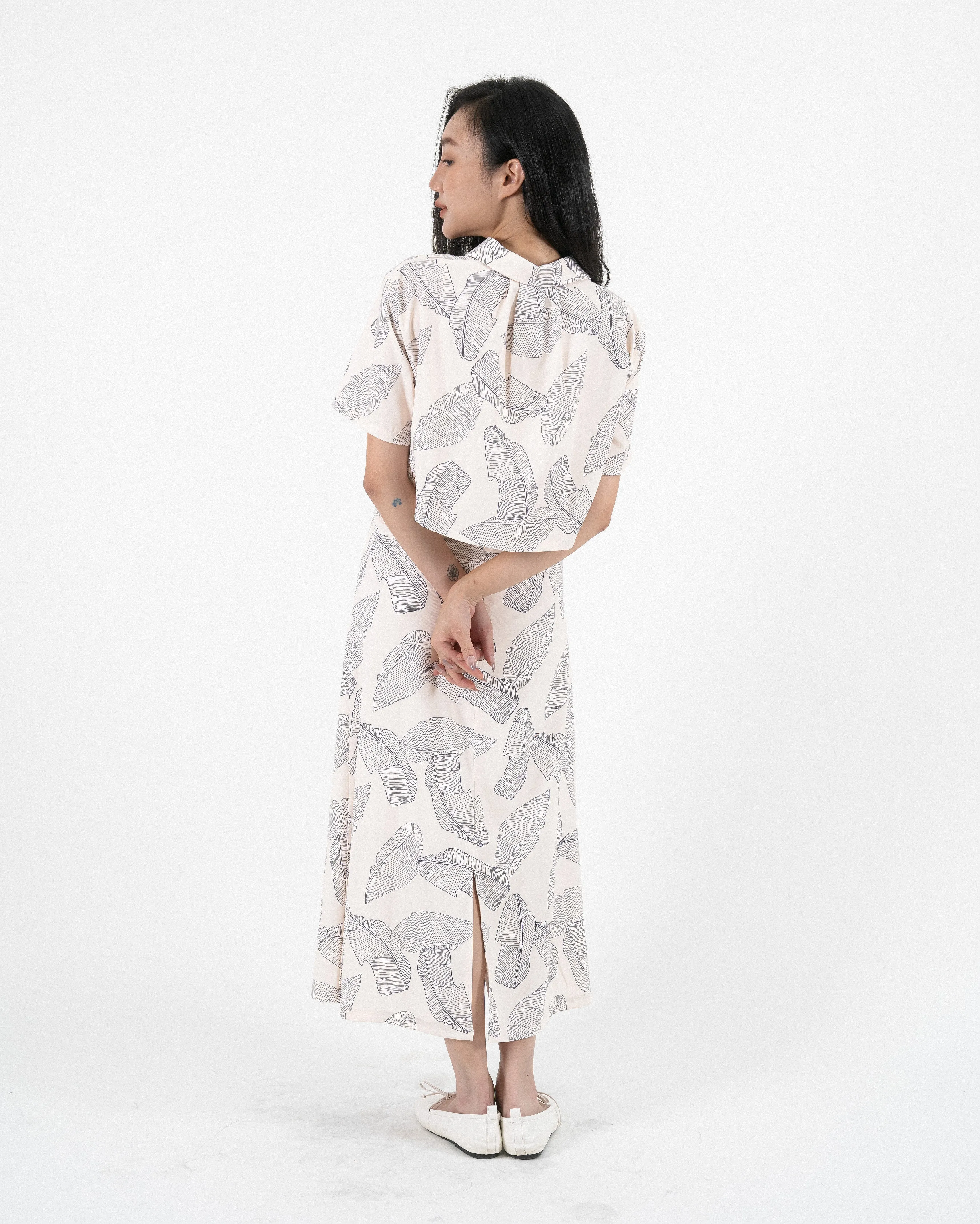 Printed Floral Short Sleeve Shirt (Printed)