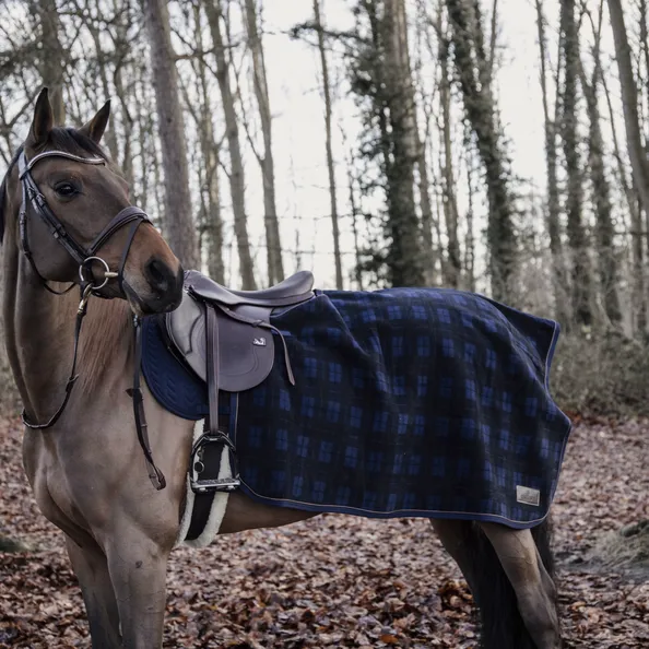 Quarter Rug Heavy Fleece Check