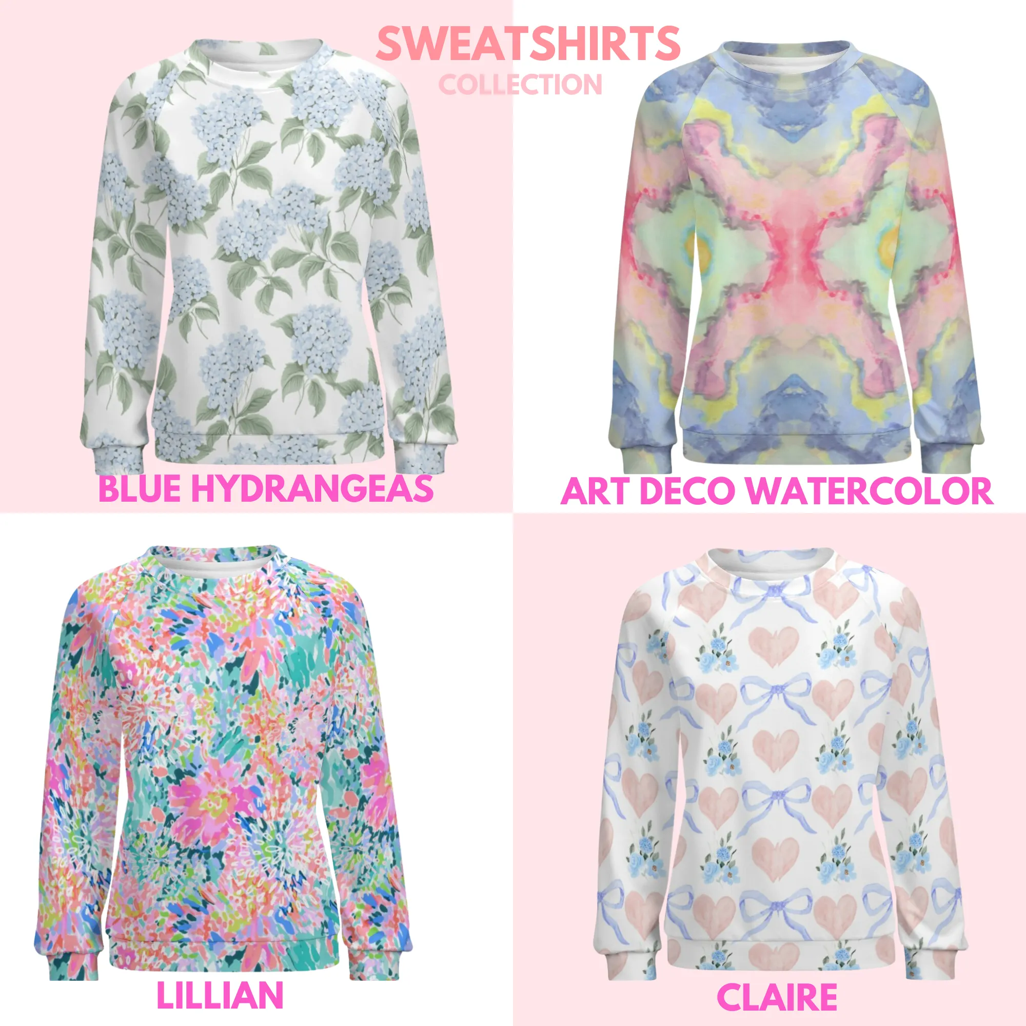 Rainbow Cheetah Women's Raglan Crewneck Sweatshirt | Cozy Autumn & Winter Crewneck
