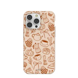 Seashell Pumpkin Spice iPhone 14 Pro Max Case