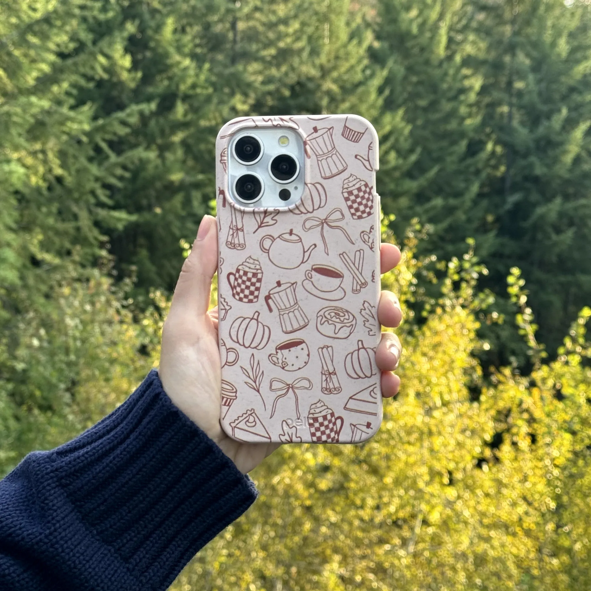 Seashell Pumpkin Spice iPhone 14 Pro Max Case