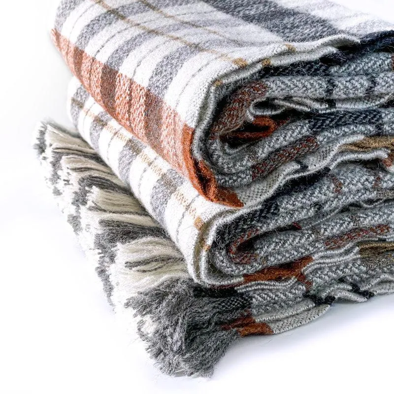Solstice Wool Throw Blanket