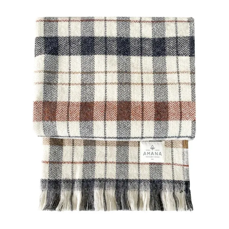 Solstice Wool Throw Blanket