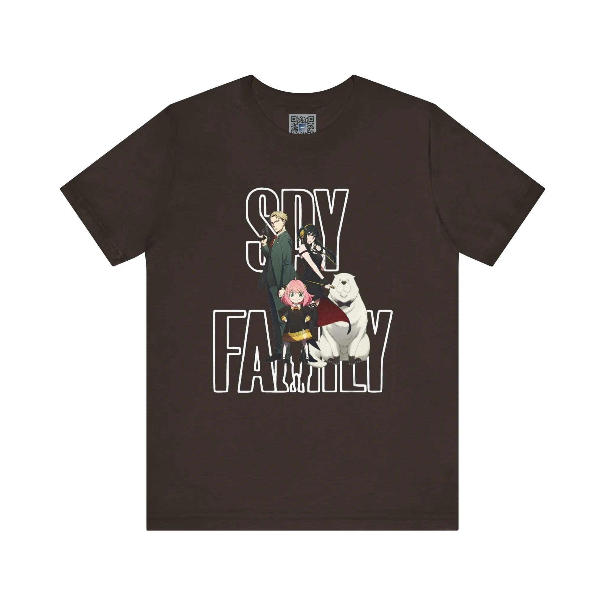 SpyXFamily Anime Fan Graphic Tee - Retro Manga Lover Gift Unisex Jersey Shirt Tshirt, Geek Clothing, Japanese Animation Manga Tee