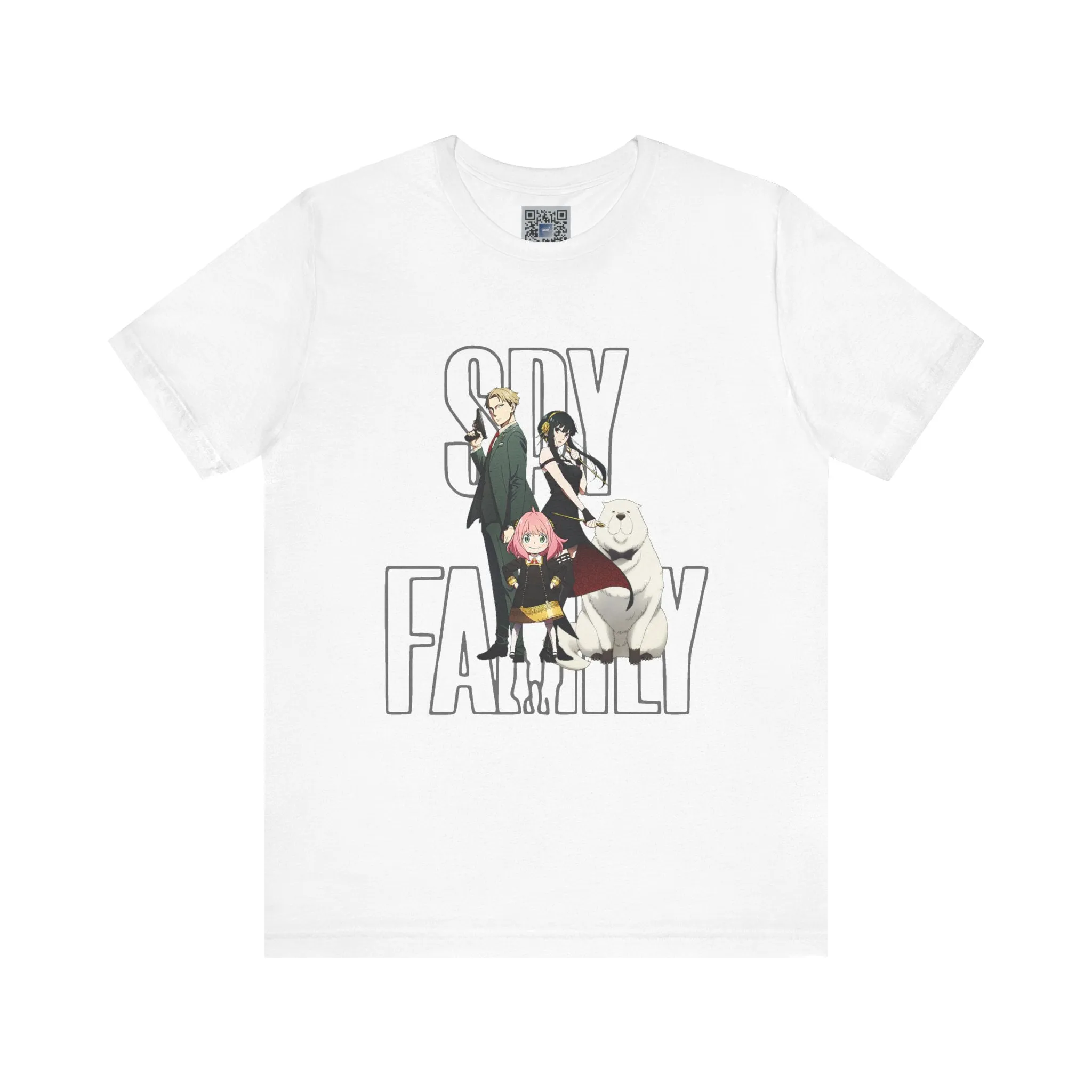 SpyXFamily Anime Fan Graphic Tee - Retro Manga Lover Gift Unisex Jersey Shirt Tshirt, Geek Clothing, Japanese Animation Manga Tee