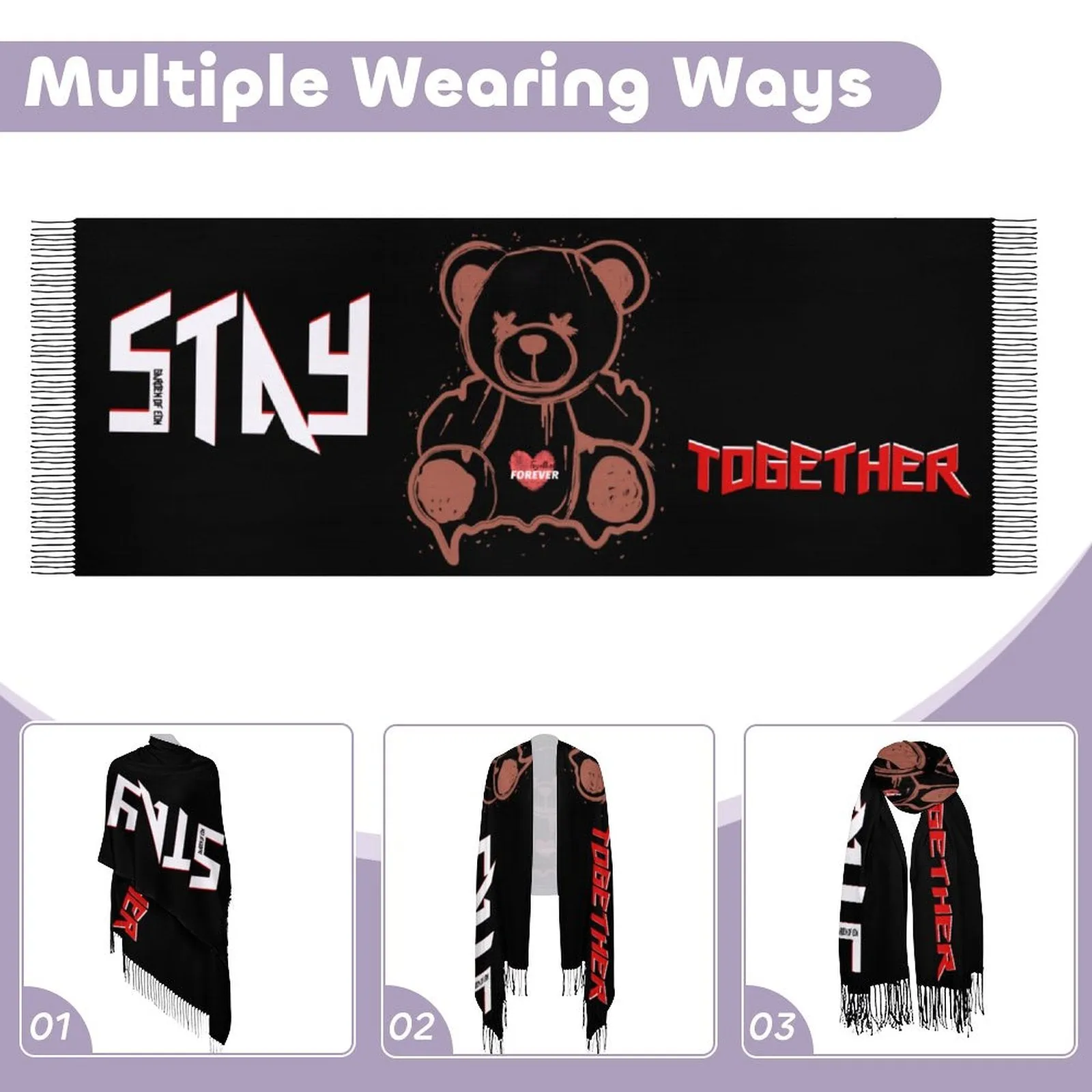Stay Together Pashmina
