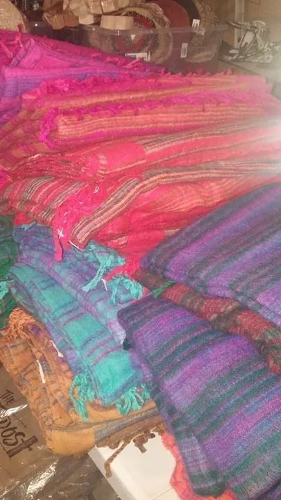 Stripey Shawls
