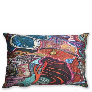 The Artists Label 'Abundance' Silk Pillow Case