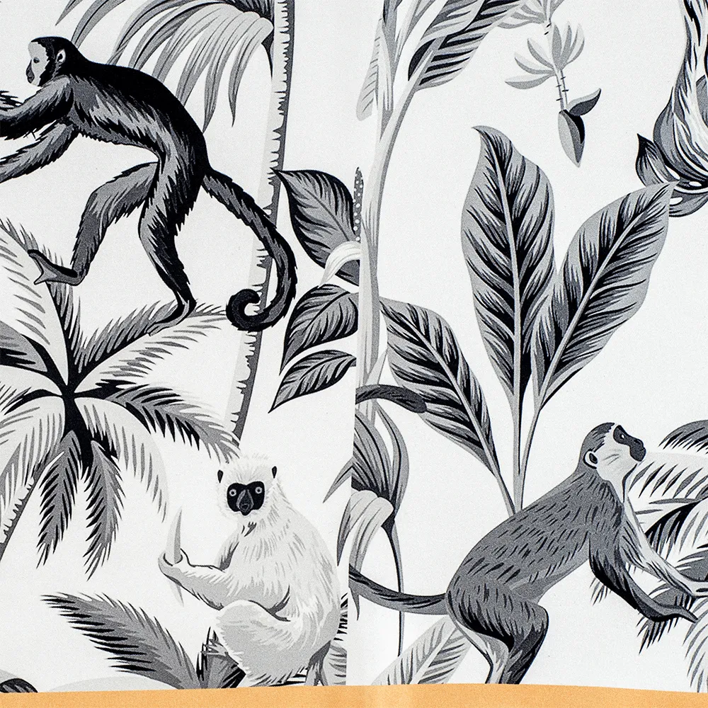 The Safari Set - Monkey Business Silk Scarf