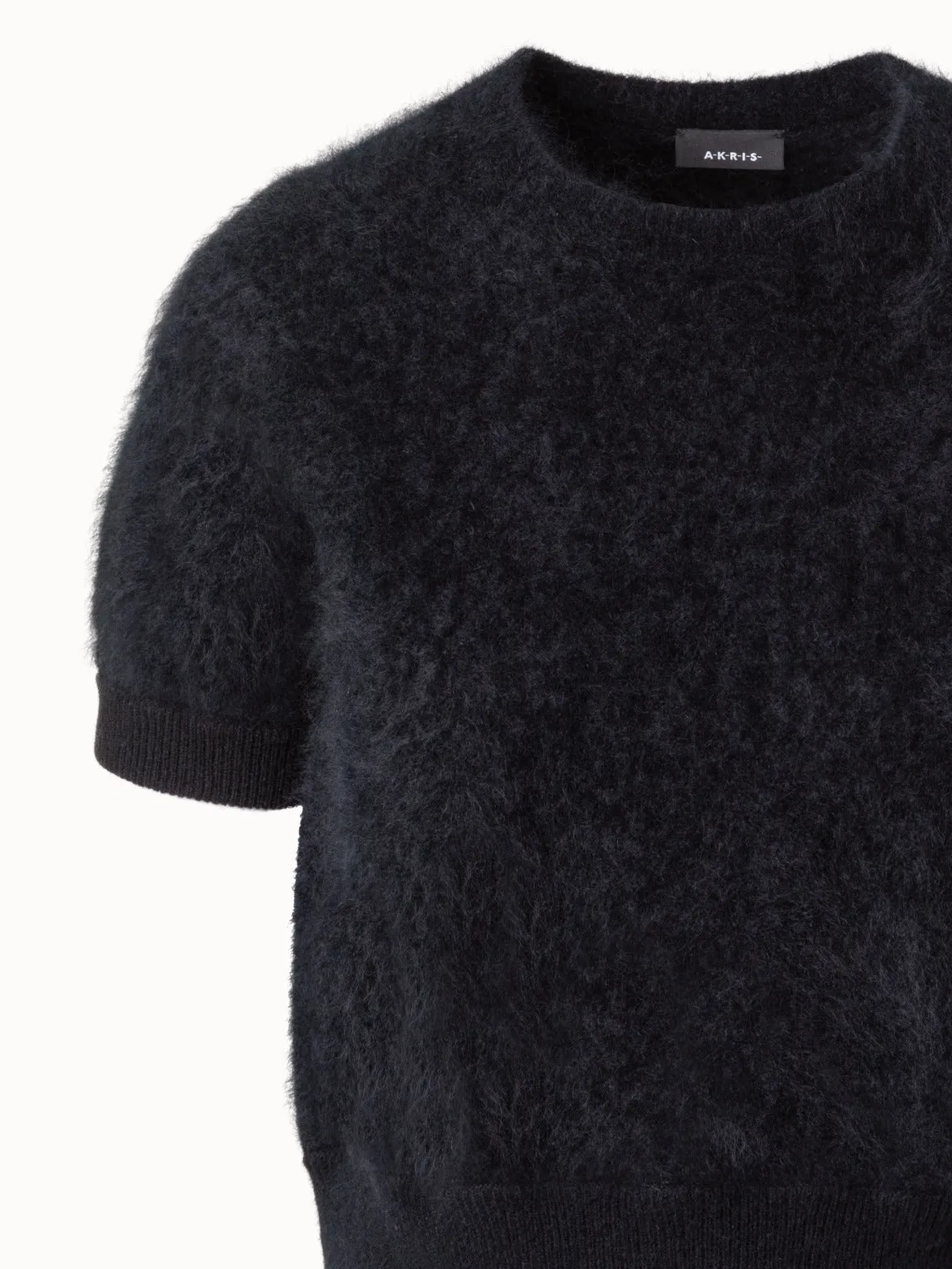 Ultra-Soft Cashmere Short Sleeve Top