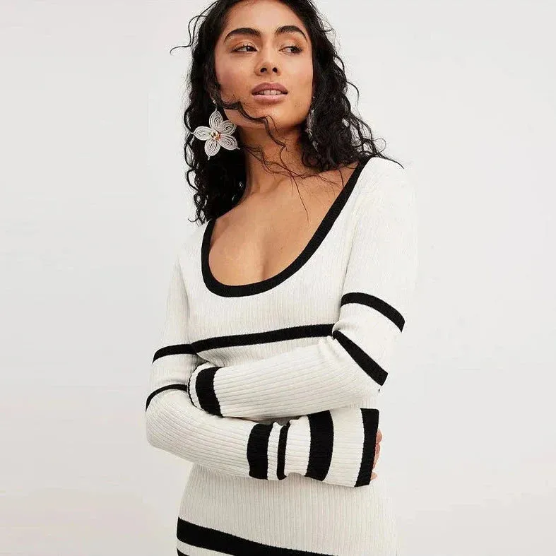 Vvsha Cyra Knit Maxi Dress