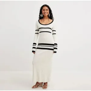Vvsha Cyra Knit Maxi Dress