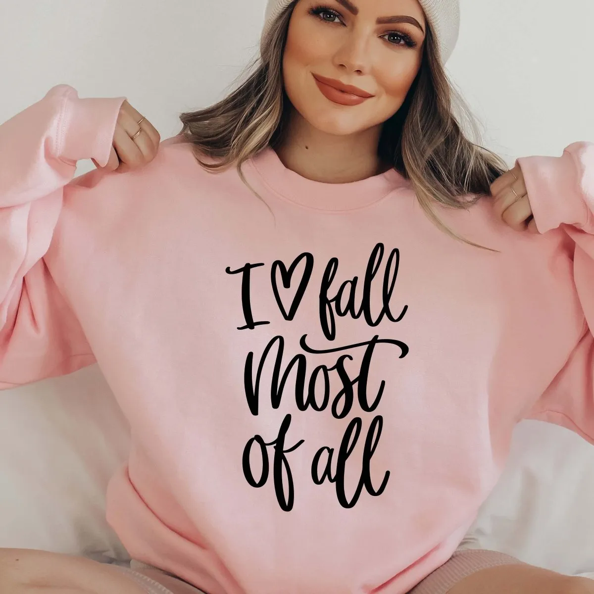 Wild About Fall Heart Wholesale Graphic Sweatshirt - Quick Shipping