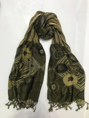 Zura Classic Reversable Winter Shawl PN82
